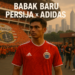 Persija x Adidas: Kolaborasi tema kebangkitan dengan desain ikonik tiga garis.