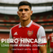 "Piero Hincapie, bek tangguh baru Arsenal, resmi dikontrak hingga 2031."