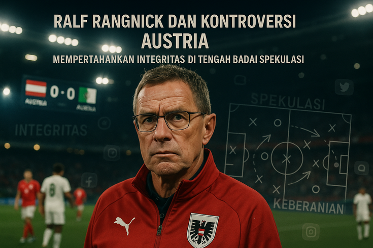 Ralf Rangnick pastikan tidak ada pengaturan skor di timnas Austria.