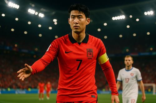 Son Heung-min memimpin serangan dan menjadi kunci permainan timnas Korea Selatan.