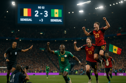 Belgia dan Senegal cetak sejarah dengan comeback epik, rekor dunia baru tercipta.