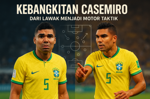 "Casemiro mengubah kritik jadi kekuatan, mencetak gol penentu, bawa tim ke puncak kemenangan."